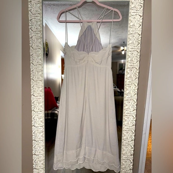 Elliatt • Revolve • Elation Taupe Halter Backless Midi Dress - Picture 5 of 16